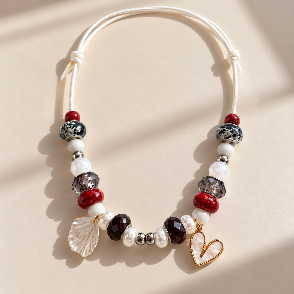 BONO Necklace - CHERRY NOIR